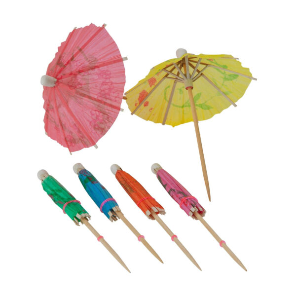 Cocktailparaplyer 144 st