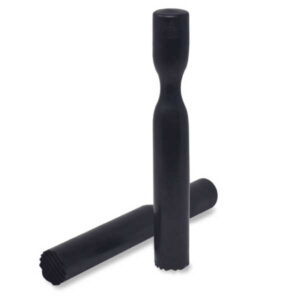 Muddler i ABS-plast 25 cm Svart