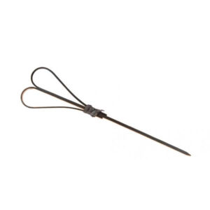 Bambu Svart Hjärta Cocktailpinnar 12 cm, 100 st