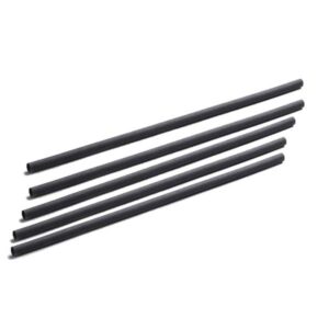 Bambufiber Sugrör Svart 5x140mm (250 st)