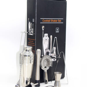 Cocktailset i Rostfritt Stål – 8 Delar