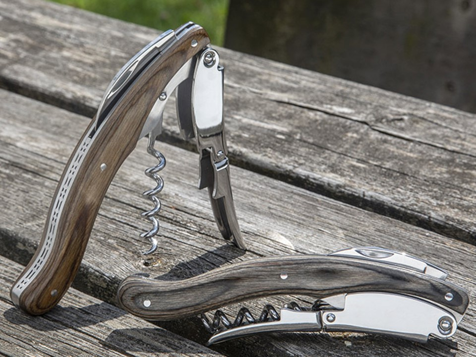 Legnoart Nebbiolo Vinöppnare – Brun - Bild 5